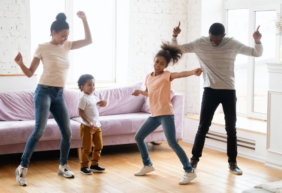 Durable family room flooring